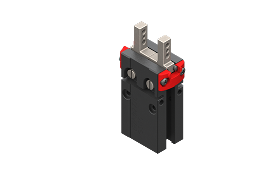 Parallel self-centring pneumatic gripper, 2.5/8 bar, M3 - GS-10
