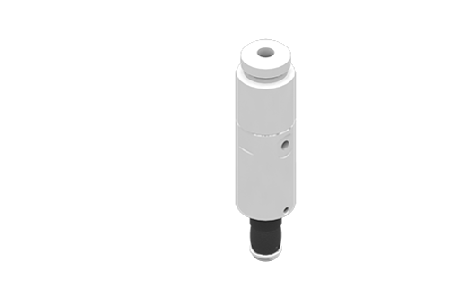 EPDM expansion gripper, size 8 mm, with M3 side feeding and M5 through hole, 4.5/8 bar - MFD08E02HL