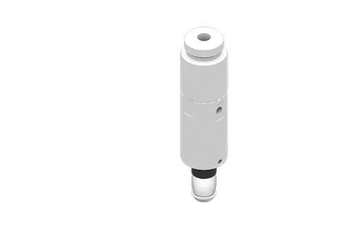 Silicone expansion gripper, size 8 mm, with M3 side feeding and M5 through hole, 4.5/8 bar - MFD08S01HL