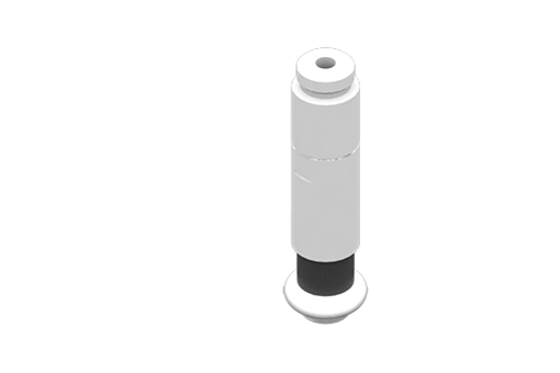 Silicone expansion gripper, size 12 mm, with M5 coaxial feeding, 4.5/8 bar - MFD12S01CL