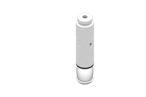 Silicone expansion gripper, size 14 mm, with M3 side feeding and M5 through hole, 4.5/8 bar - MFD14S01HL