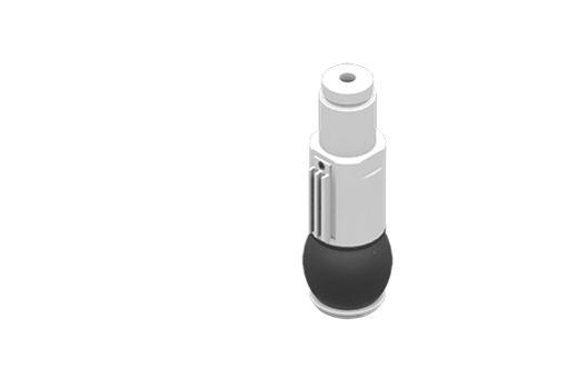 EPDM expansion gripper, size 47 mm, with M5 side feeding and G1/8 through hole, 4.5/8 bar - MFD47E02HL