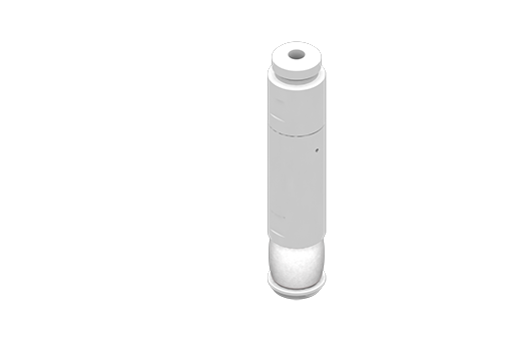 Silicone expansion gripper, size 14 mm, with M5 coaxial feeding, 4.5/8 bar - MFU14S01CL