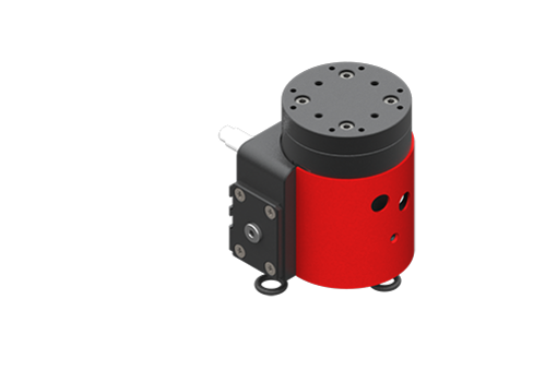 3-position pneumatic rotary actuator, 2/8 bar, M5 - R21