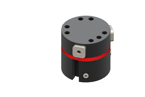 Parallel self-centring pneumatic gripper, 3 jaws, 2.5/8 bar, M5 - T40
