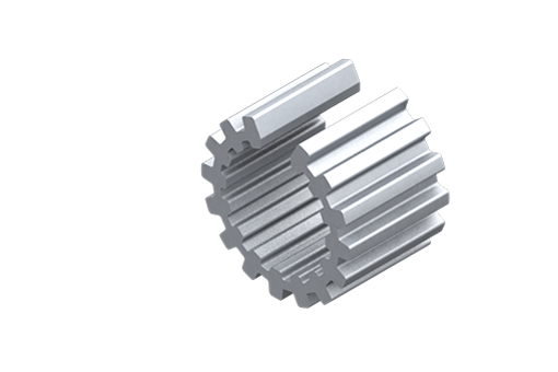 Aluminium adapter, diameter 30 mm to 20 mm, length 20 mm - MFM-A10-20