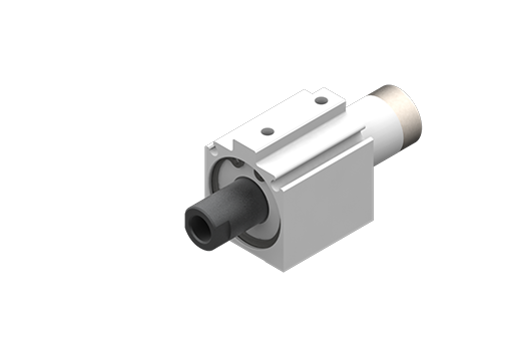 Pneumatic cylinder, non-rotative, G1/8 through hole and shank, diameter 20 mm, 2/8 bar, M5 - OFL3015