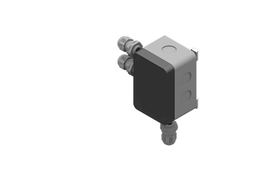 Sensor box with microprocessor, 94x65x57 mm, 24Vdc, 1 A, connections with screw terminals, maximum 8 PNP/NPN inputs - SB8F