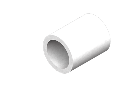 Polyurethane tubing, 8x6 mm, grey (25m) - TUBO8X6SI