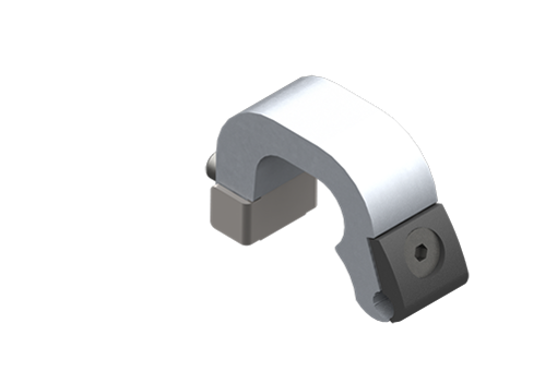 Sensor mounting bracket with tie-rod fastening for cylinders with extruded liner, diameter 125 mm - ST-83