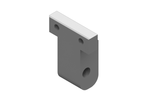 PB mounting bracket, with screws - MFM-A57