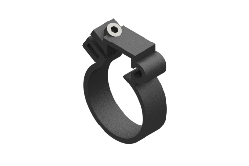 Sensor mounting clamp with tie-rod fastening for cylinders of diameter 26.3 mm - XF-26