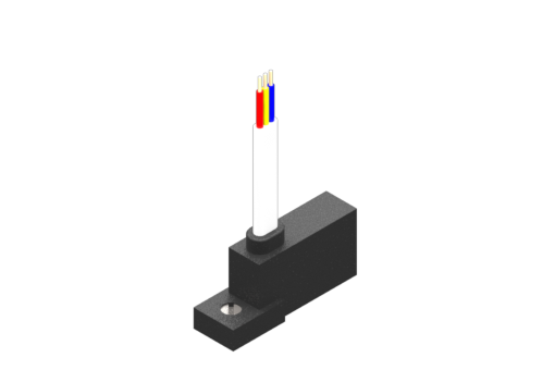 T 形槽磁力传感器，SC 系列，REED N.O.，2 条线，无 LED，3/30 伏直流电，0.2 A，扁平 PVC 线缆 2x0.14 平方毫米，2.5 米 - SC1C225-G