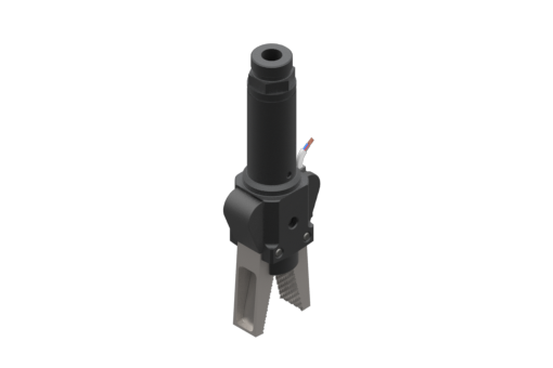 有角自动定心气动抓持器，3.5-8 巴，G1/8，配气动传感器座 - DD20-16M2