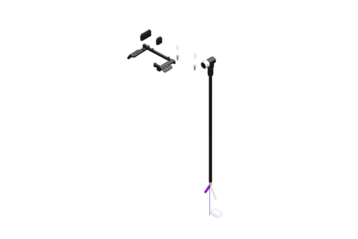 将 MPLF 抓持器接入 Maxon 驱动器的线缆和连接器套件：USB 线缆、用于相位和编码器的 M12 线缆、I/O 线缆、CANopen 线缆和连接器以及 2.5 米长电源线缆。 - MPLF-KIT-03