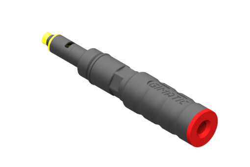 Ejector EJ-MEDIUM-HV-2 with holder and integrated silencer - 3300016