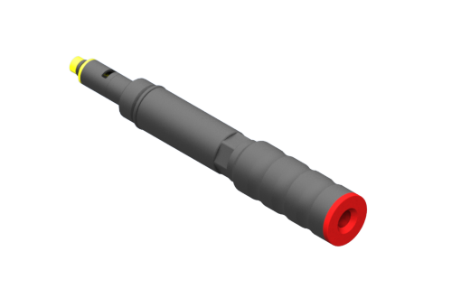 EJ-MEDIUM-HV-3 弹出器带固定器、集成消音器和止回阀 - 3300030