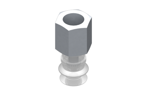 VG.B11 suction cup, FDA-compliant silicone, 50 Shore, G1/8″ Female, 13 mm hex - 2321543
