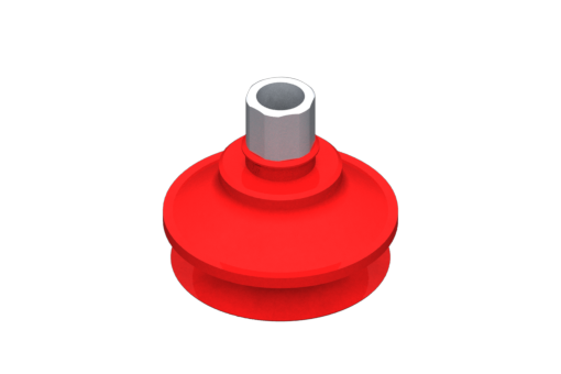 VG.B53 suction cup, silicone, 50 °Shore, G1/4 female, 16 mm hex - 2321731
