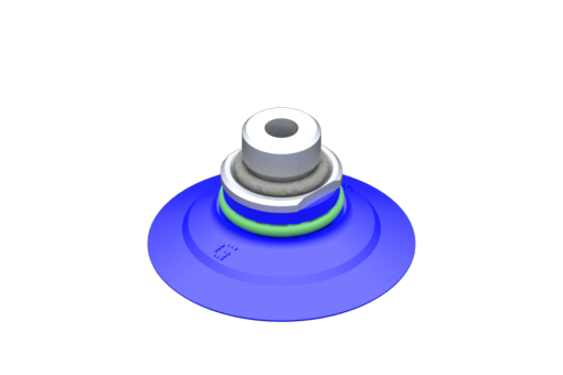 VG.CF33 suction cup, HNBR, 60 Shore, G1/8″ male / M5 female - 2322025