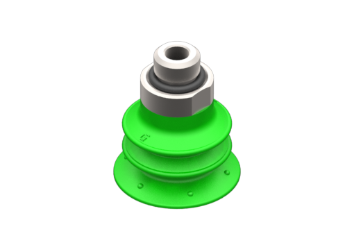 VG.GX25P suction cup, polyurethane, 50 Shore, with internal filter, G1/8″ male - 2520018
