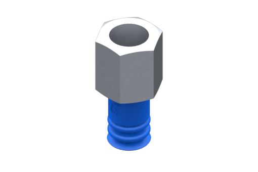 VG.LB9 suction cup, HNBR, 60 Shore, G1/8″ female, 13 mm hex - 2321835