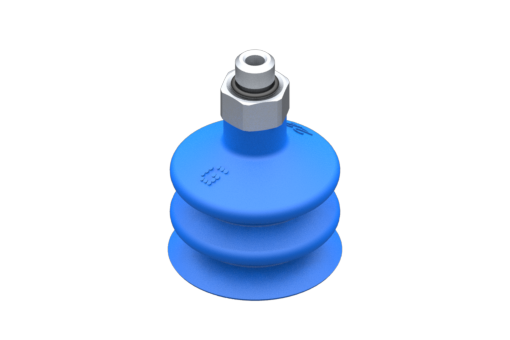 VG.LB22 suction cup, HNBR, 60 Shore, M5 male, 8 mm hex - 2321865