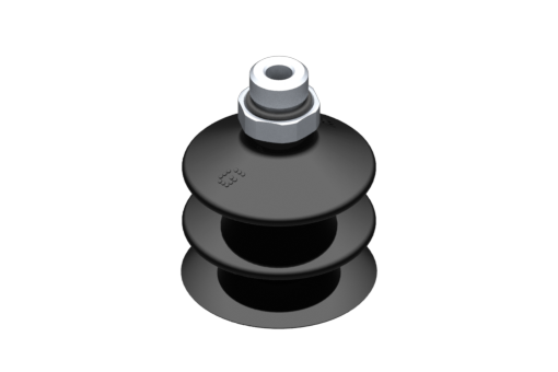 VG.LB42 suction cup, NBR, 50 Shore, G1/4″ male, 17 mm hex - 2321892