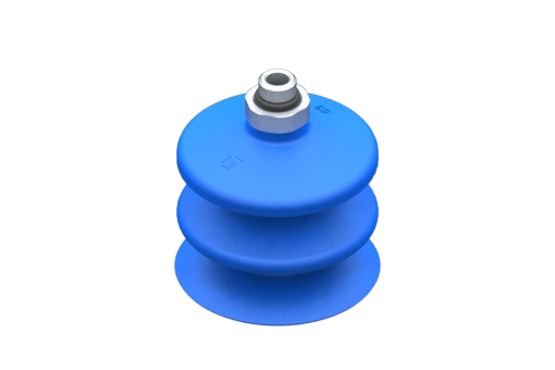 VG.LB53 suction cup, HNBR, 60 Shore, G1/8″ male, 16 mm hex - 2321911