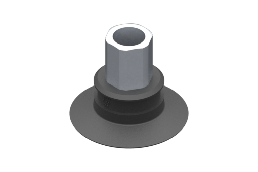 VG.U33 suction cup, EPDM, 50 Shore, G1/8″ female, 12 mm hex - 2321496