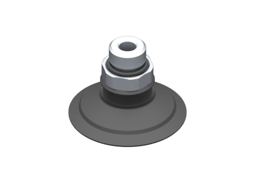 VG.U42 suction cup, EPDM, 50 Shore, G1/4″ male, 17 mm hex - 2321516