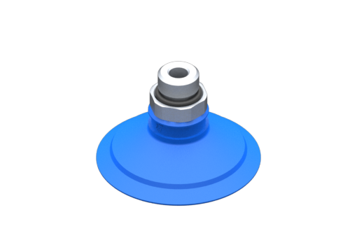 VG.U53 suction cup, HNBR, 60 Shore, G1/4″ male, 17 mm hex - 2321537