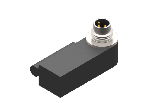 Magnetic sensor with fastening by tie-rod, series SM, magnetoresistive PNP N.O., 6/30 Vdc, 0.2 A, M8 male connector with lock nut, 3-pin - SM8N2-G