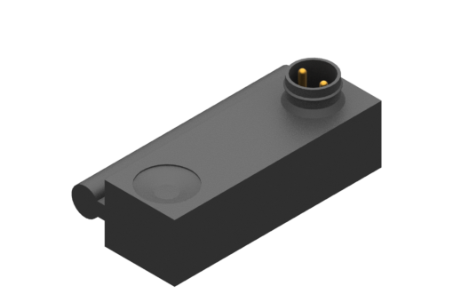 Magnetic sensor with fastening by tie-rod, series SM, REED N.C. 2 wires with VDR, no LED, 0/110 Vac/dc, 1 A, M8 male snap connector, 2-pin - SM2G4-G