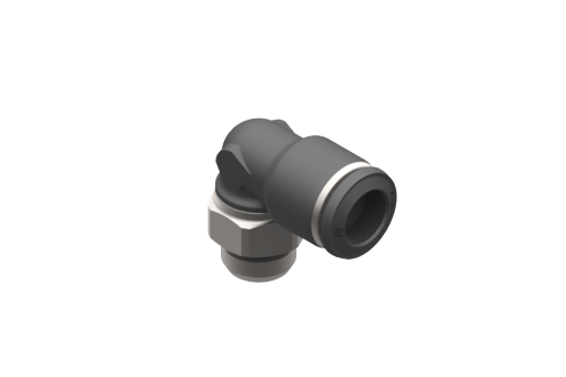 Adjustable elbow adapter, male G1/4, tube diameter 10 mm (10 pieces) - RG.5511600021