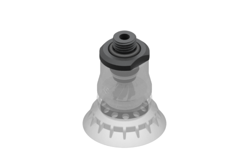 BPG.48 suction cup, FDA-compliant silicone, 40 Shore, G1/4″ male, with insert - 2322095