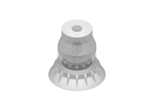VG.BPG55 suction cup, FDA-compliant silicone, 40 Shore, with insert - 2322098