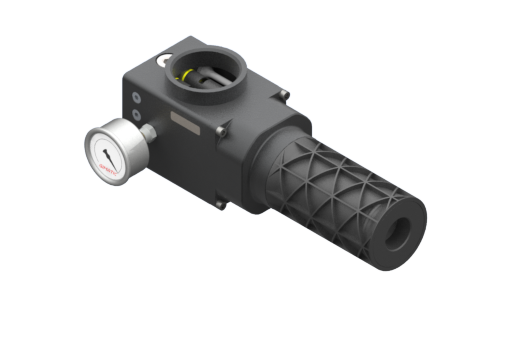 EJ-CEN-LARGEX16-HV vacuum pump with silencer and analogue vacuum gauge, G2" vacuum port - 3330146