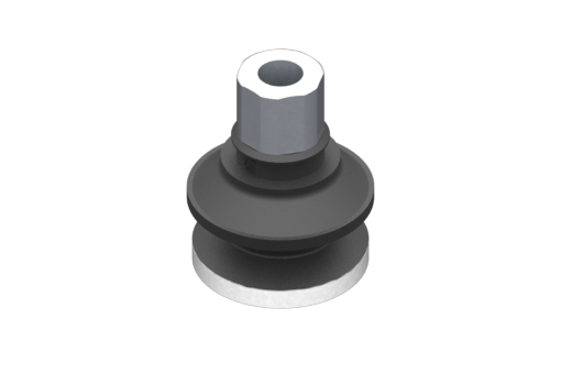 Suction cup VG.B33 EPDM 50 Shore, G1/8" Female, Hex 16 mm with silicone ring - 0321613