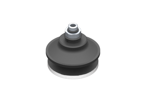 Suction cup VG.B53 EPDM 50 Shore, G1/8" Male, Hex 16 mm with silicone ring - 0321643