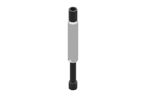 Suspension with smooth body, diameter 20 mm, stroke 50 mm, G1/4 - VSR2050F14