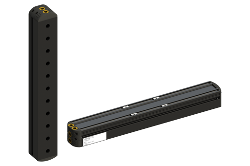 Size 60 vacuum gripping systems with threaded holes for connecting suction cups - FGS-060-PSC