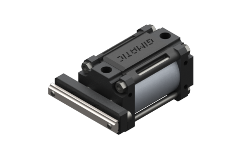 Guided cylinder with twin rods, profile fastening, 2/8 bar, G1/8 - OFB40-C30C