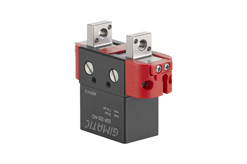 Parallel self-centring pneumatic gripper, NO, 2/8 bar, M3/M5, with sleeves - SGP-32S-NO